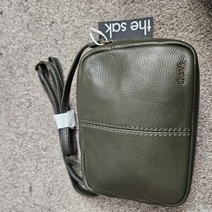 The Sak Olive Leather Men's Bag